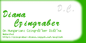 diana czingraber business card